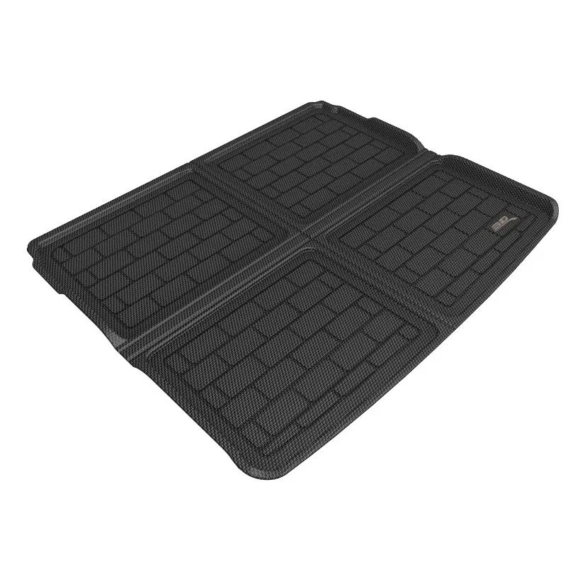 M1DG0351309 – 3D MATS/U-AC Cargo Area Liner, Black Direct Fit Raised Edge Thermoplastic Rubber Of Carbon Fiber Textur...